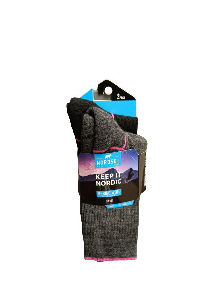 Naisten hiihtosukat merinovillasta 2 paria 37-41 - Naisten sukat - 6438159996983 - 1