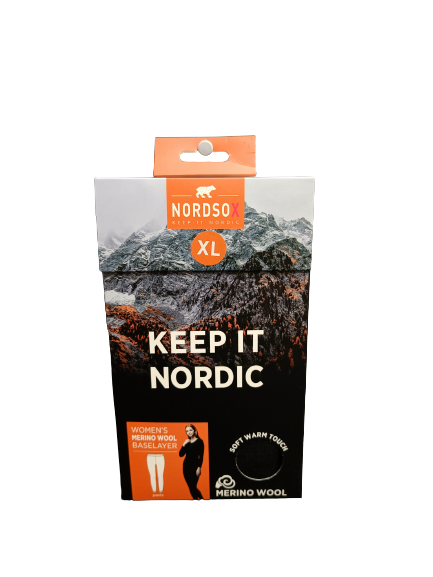 Naisten pitkät merinovilla-alushousut XL - Pitkät alushousut ja kerrastot - 6438159900133 - 1