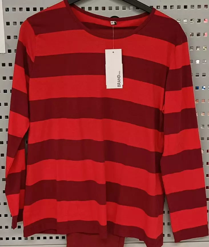 Naisten pyjama Stripe XL col 1 - Naisten yöasut ja pyjamat - 6419285177873 - 1