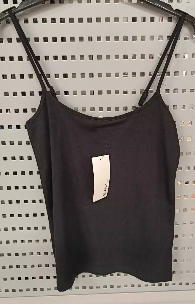 Naisten spagettitoppi S black - Naisten hihattomat paidat ja topit - 6419285547843 - 1