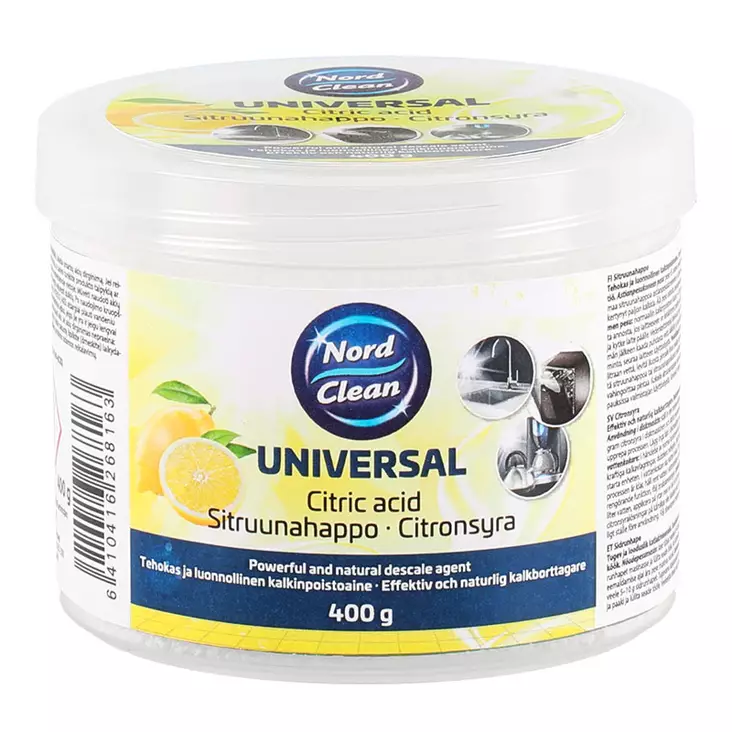 Nord Clean Sitruunahappo FI-SV-EE-LV-LT 400 g - Kylpyhuoneen ja saunan pesuaineet - 6410416268163 - 1