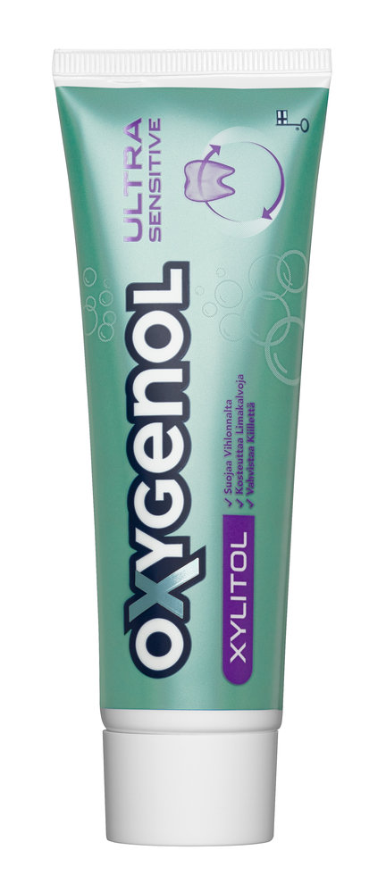 OXYGENOL 75ML SENSITIVE HAMM.TAHNA - Suunhoito, hammastahnat ja -harjat - 6414504695633 - 1