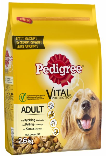 PEDIGREE ADULT KANAA - Koiran kuivaruoat - 4008429087073 - 1