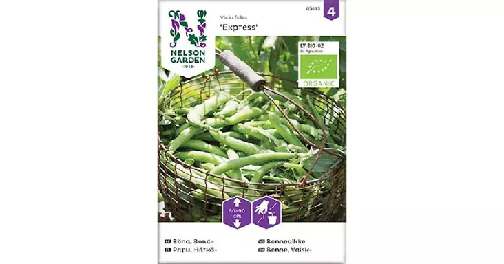 Papu, Härkä-, Express, Organic - Vihannesten ja hedelmien siemenet - 7312600851153 - 1