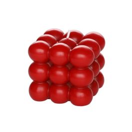 Polar Pöytäkynttilä Kuplakuutio t.puna - Pöytäkynttilät ja tuoksukynttilät - 6410416216683 - 1