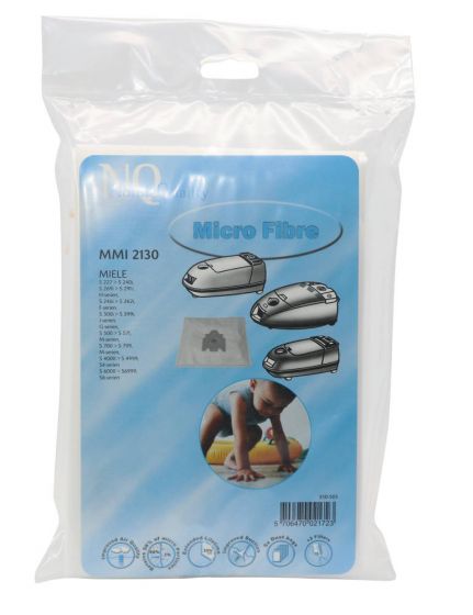 Pölynimuripussi Miele Tyyppi F/J/M/S 241-256i…+G/N S227-240i… 5+1+1 - Pölynimurit ja tarvikkeet - 5706470021723 - 1