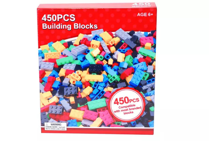 RAKENNUSPALIKAT 450 OSAA - Sisäleikit - 7340010285183 - 1