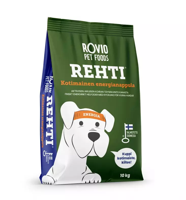 REHTI ENERGIANAPPULA 10 Kg - Koiran kuivaruoat - 6429810236333 - 1