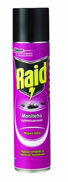Raid Moniteho hyönteisaerosoli 400ml - Sisätilojen torjunta-aineet - 6414400022533 - 1