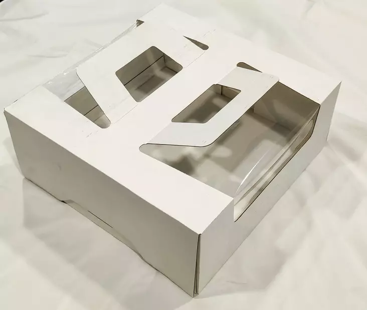 Rosa Kakkulaatikko 30x30x12 cm 2 kpl - Leipurin välineet - 6418055066003 - 1