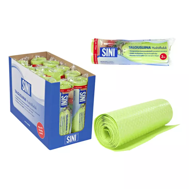 SINI TALOUSRULLA 3M - Siivousliinat ja -sienet - 6423800034893 - 1