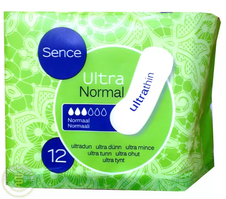 Sence Terveysside normal EN-FI-SV-NO-DK 12 kpl - Tamponit ja terveyssiteet - 8718692411593 - 1