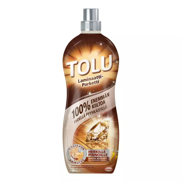 TOLU LAMINAATTI JA PARKETTI 1,25L - Lattianpesuaineet ja lattian vahaus - 7332531033503 - 1