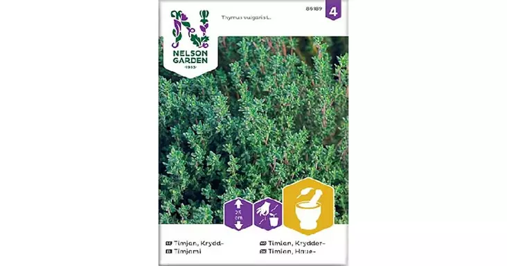 Timjami - Vihannesten ja hedelmien siemenet - 7312600861893 - 1