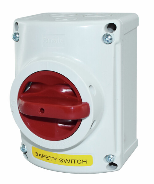 Turvakytkin, pyöräytys edestä - Virtakytkimet - 6438140990983 - 1