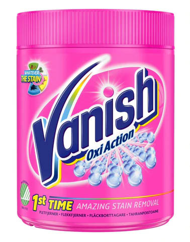 VANISH PINK 550G JAUHE - Pyykinpesuaineet  - 5701092111623 - 1