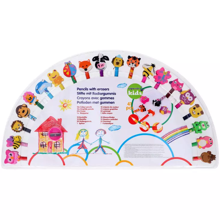 Värikynäsetti 41-osainen - Kynät ja tussit - 8711252075853 - 1