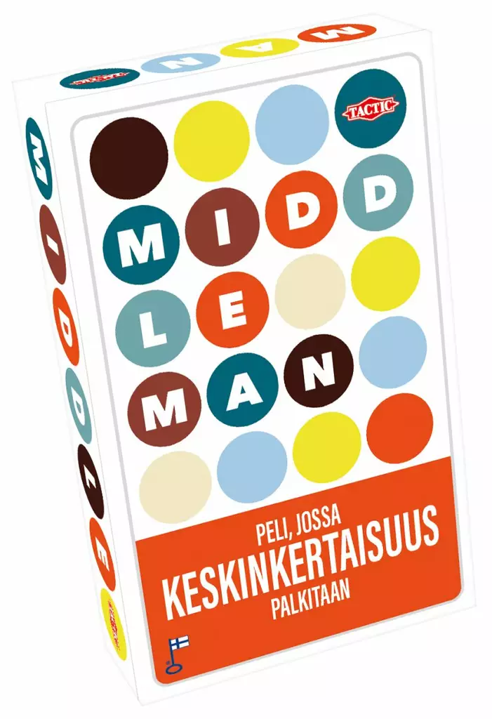 MATKAPELI MIDDLE MAN - Pöytä- ja lautapelit - 6416739593593 - 1