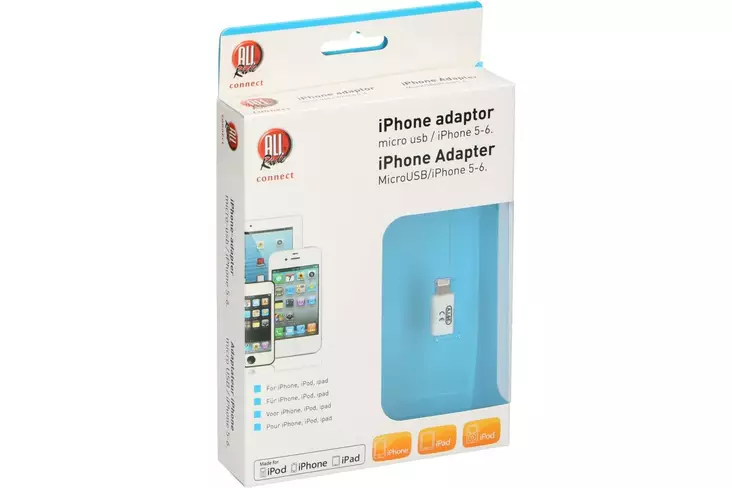 ADAPTERI IPHONEEN - Iphone-kaapelit - 8711252978673 - 1
