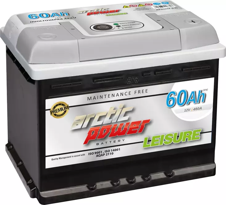 Arctic power Leisure Vapaa-ajanakku 60Ah - Auton akut - 5903665006743 - 2
