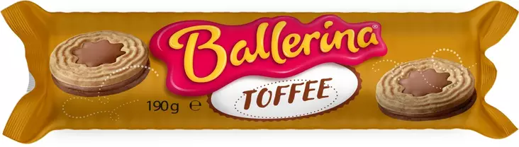 BALLERINA TOFFEE 190G - Makeat keksit - 6410380054243 - 1
