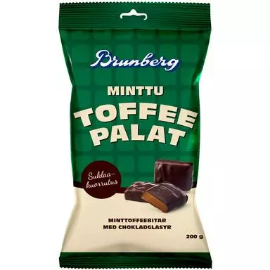BRUNBERG MINTTUTOFFEEPALAT 200G G,P - Suklaat ja konvehdit - 6436000251113 - 1