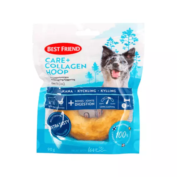 CARE+ KOLLAGEENIPURURURENGAS KANA - Koiran makupalat - 5700551172403 - 1