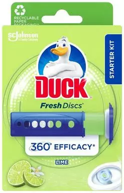 Duck Fresh Discs 36ml Lime - WC:n puhdistus ja putkenavaajat - 5000204338683 - 1