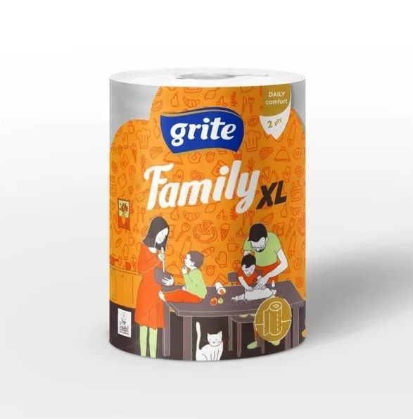 GRITE FAMILY XL 1 RLL - Talouspaperit - 4770023348613 - 1