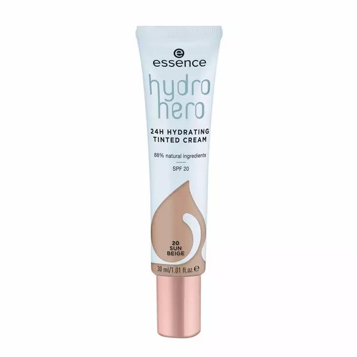 Hydro hero 24h HYDRATING TINTED CREAM 20 - Meikit - 4059729349293 - 1
