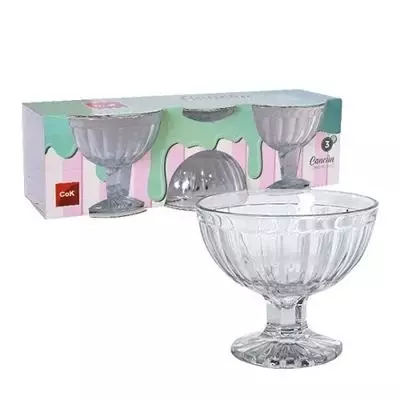 JÄLKIRUOKAKULHO 18 cl 3 kpl - Kulhot - 8435123275363 - 1