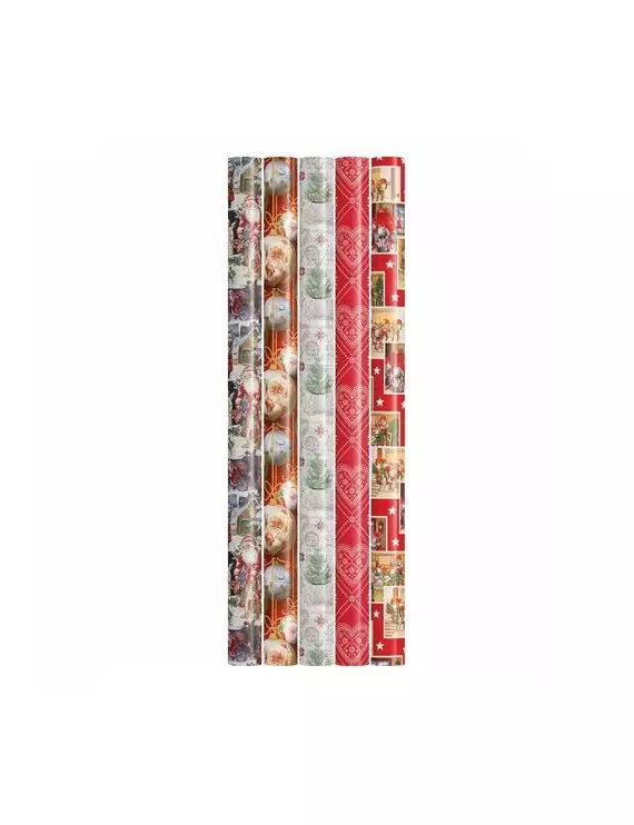 JOULUPAPERI 70 cm X 5m - Paketointitarvikkeet - 7391487181003 - 1