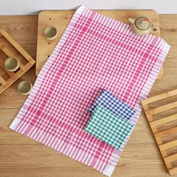 Keittiöpyyhe pikkuruutu 48x68cm - Keittiötekstiilit - 6438159398053 - 1