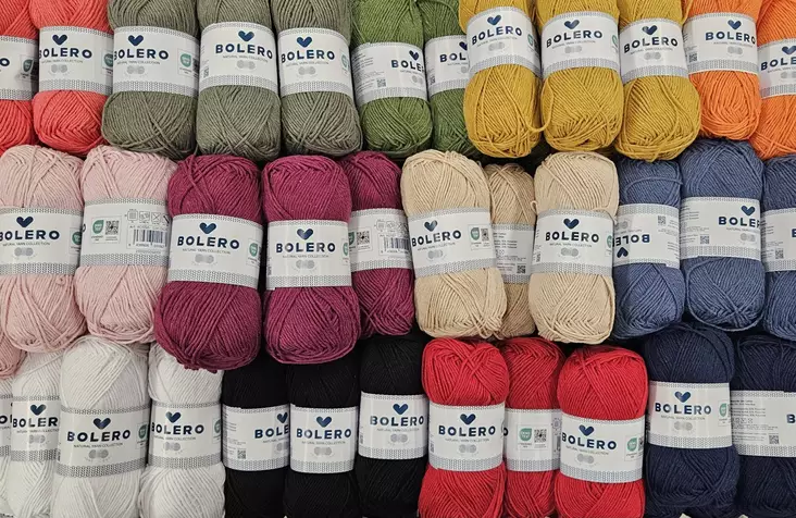 Kierrätyspuuvilla slim cotton 50g/kerä, 130m,Useita värejä - Neulelangat ja virkkuulangat - 0000000007103 - 1