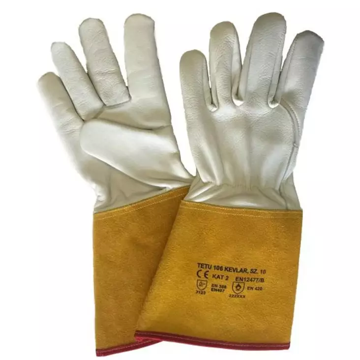 Kokonahkakäsine TIG vuoriton useita kokoja - Työhanskat - 0000000007113 - 1