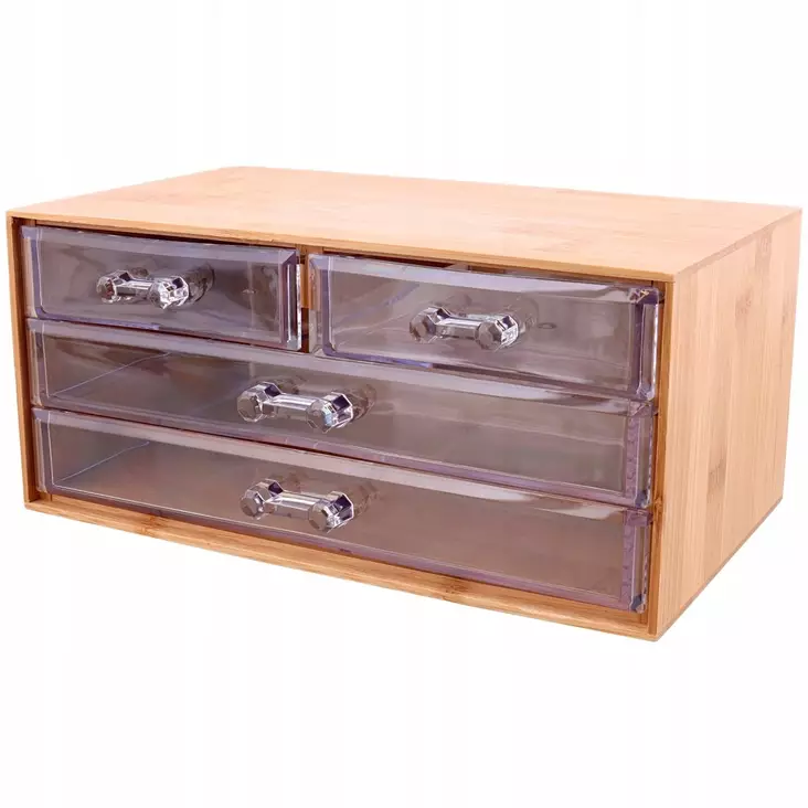 Kosmetiikka laatikko 4 hyllyä - Laatikot - 8711252241623 - 1