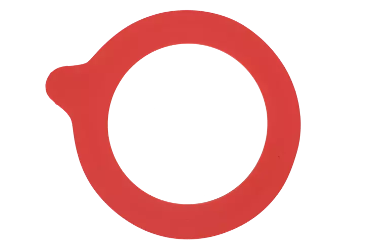 Marjukka Kumitiiviste lasipurkkiin punainen 6 kpl - Säilöntäpurkit, pullot ja tarvikkeet - 6410410198183 - 1