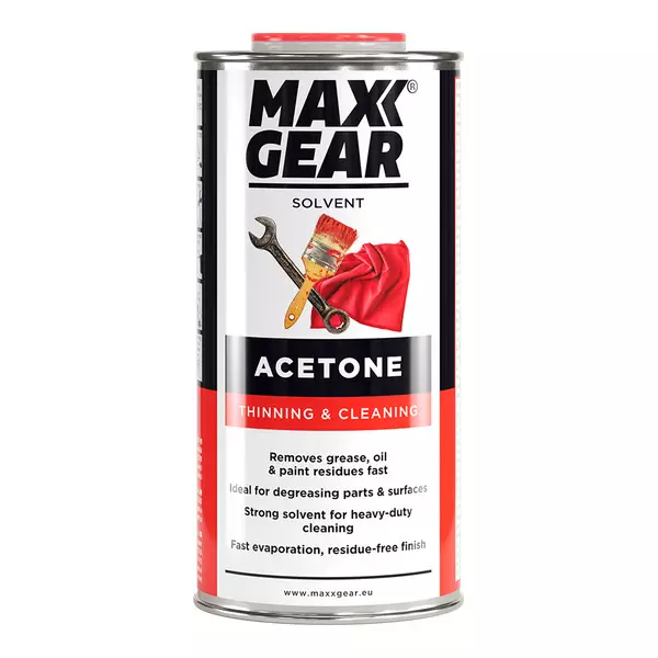 MAXX GEAR Asetoni 750 ml - Maaliohenteet - 6418091142433 - 1