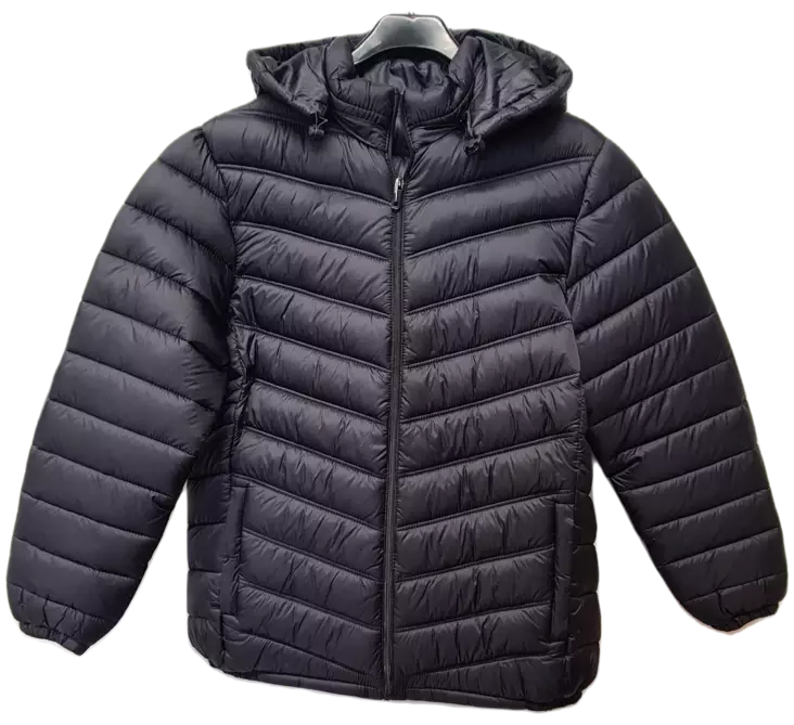 M Kevytvanutakki musta - Miesten talvitakit - 6438159381543 - 1