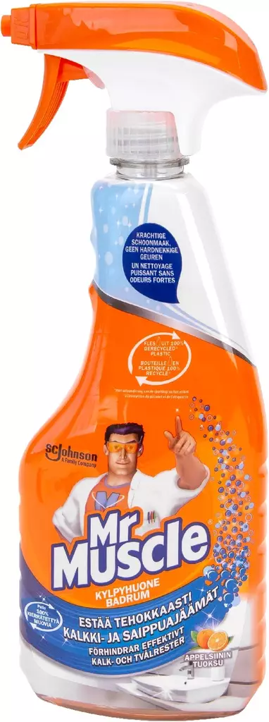 Mr Muscle Kylpyhuone puhdistusaine 500 ml - Kylpyhuoneen ja saunan pesuaineet - 6414400049783 - 1