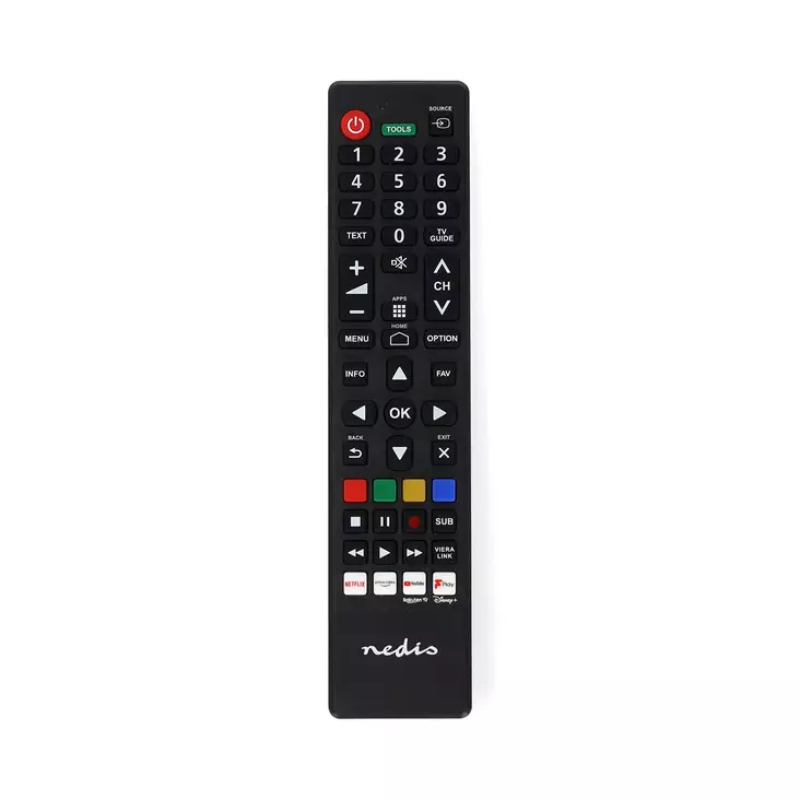 Nedis Kaukosäädin Panasonic-Televisiolle - TV-tarvikkeet - 5412810449453 - 1
