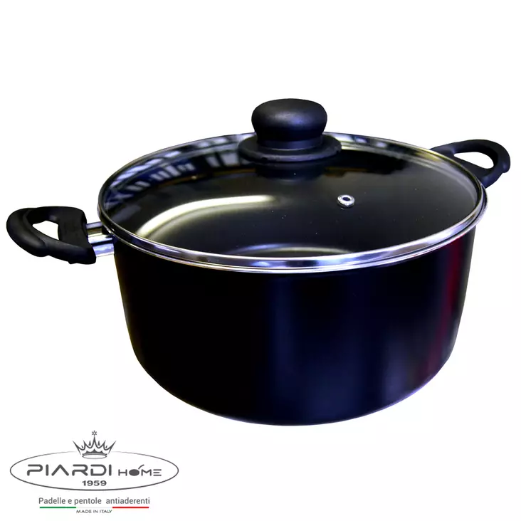 PIARDI KATTILA 26CM 6,4L LASIKANSI - Paistinpannut - 8032771920203 - 1