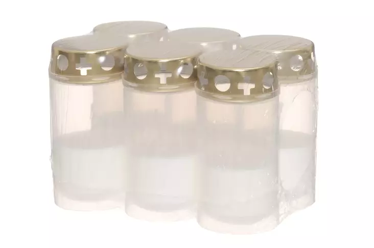 Polar Hautakynttilä 6kpl 25h - Hautakynttilät ja lyhtykynttilät - 6410416008523 - 1