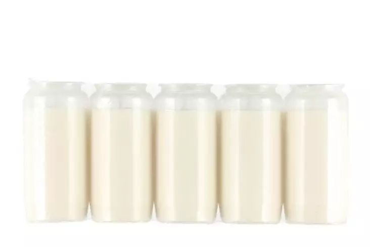 Polar Öljykynttilä valkoinen 5 kpl 86h - Hautakynttilät ja lyhtykynttilät - 6410416420073 - 1