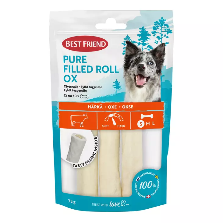 PURE TÄYTERULLA HÄRKÄ 12 cm - Puruluut - 5700551173233 - 1