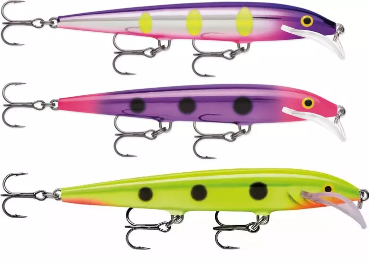 RAPALA SCATTER RAP MINNOW 11CM USEITA VÄREJÄ - Vaaput - 0000000007133 - 1