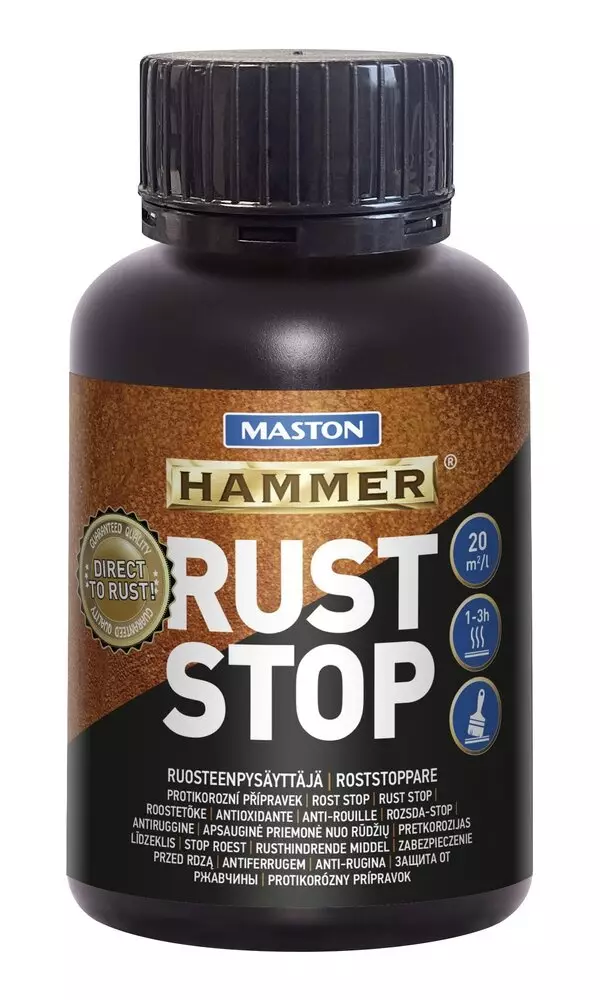 RUST STOP RUOSTEENPYSÄYTTÄJÄ 200ML - Ulkomaalit ja talomaalit - 6412496076003 - 1