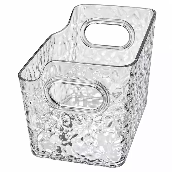 Säilytyslokerikko 12 × 10 × 9,6/12,8 cm – kirkas - Korit - 6438506026813 - 1