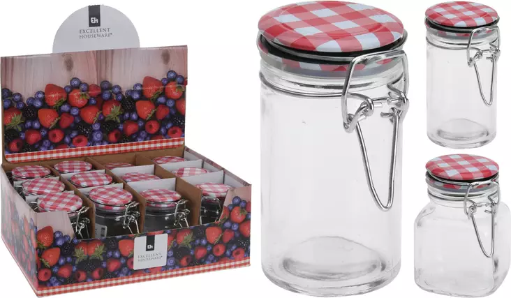 Säilytyspurkki 90 ml - Säilöntäpurkit, pullot ja tarvikkeet - 8719202392333 - 1