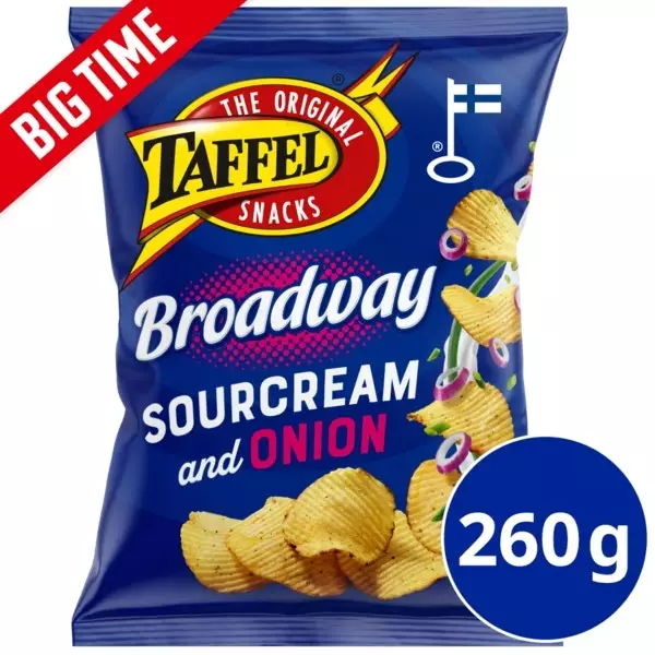 Taffel Broadway 260 g - Sipsit - 6410380041823 - 1